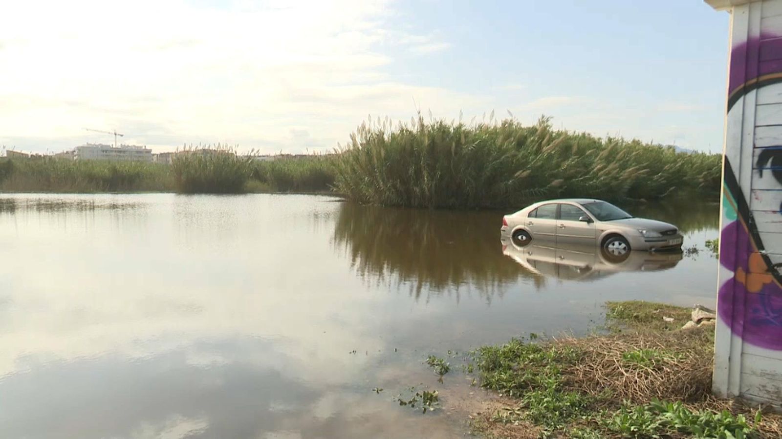 Gandia després de la pluja de dilluns