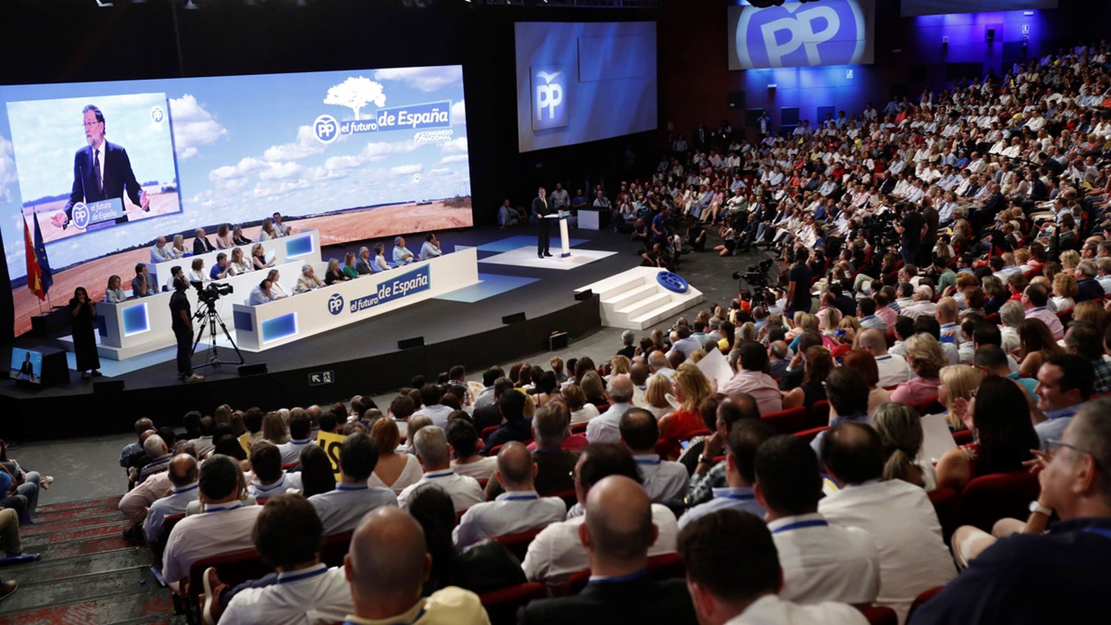 Rajoy, en el discurs que ha fet al congrés del PP