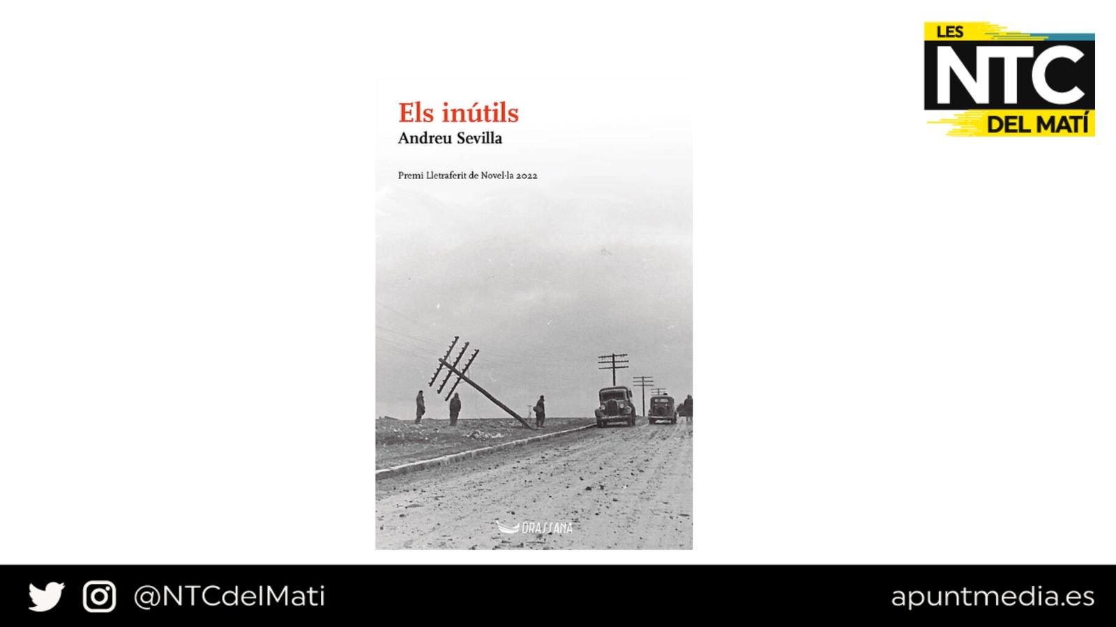 28.06.2023 | 'A cau de lletra' i 'Els inútils' d'Andreu Sevilla
