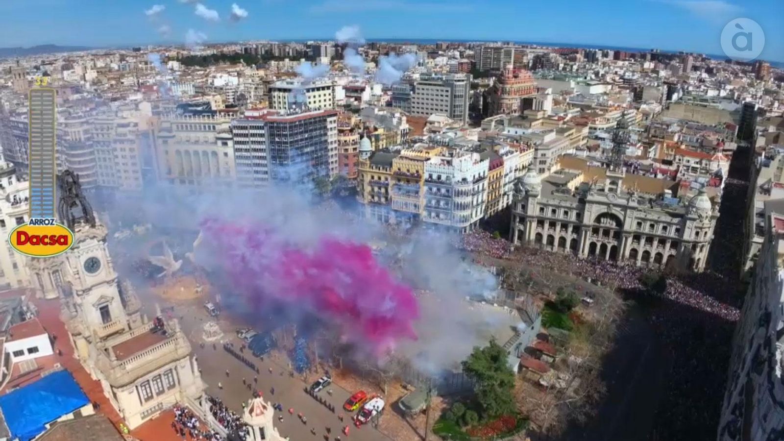 Mascletà disparada dissabte 16 de gener per pirotècnia Aitana