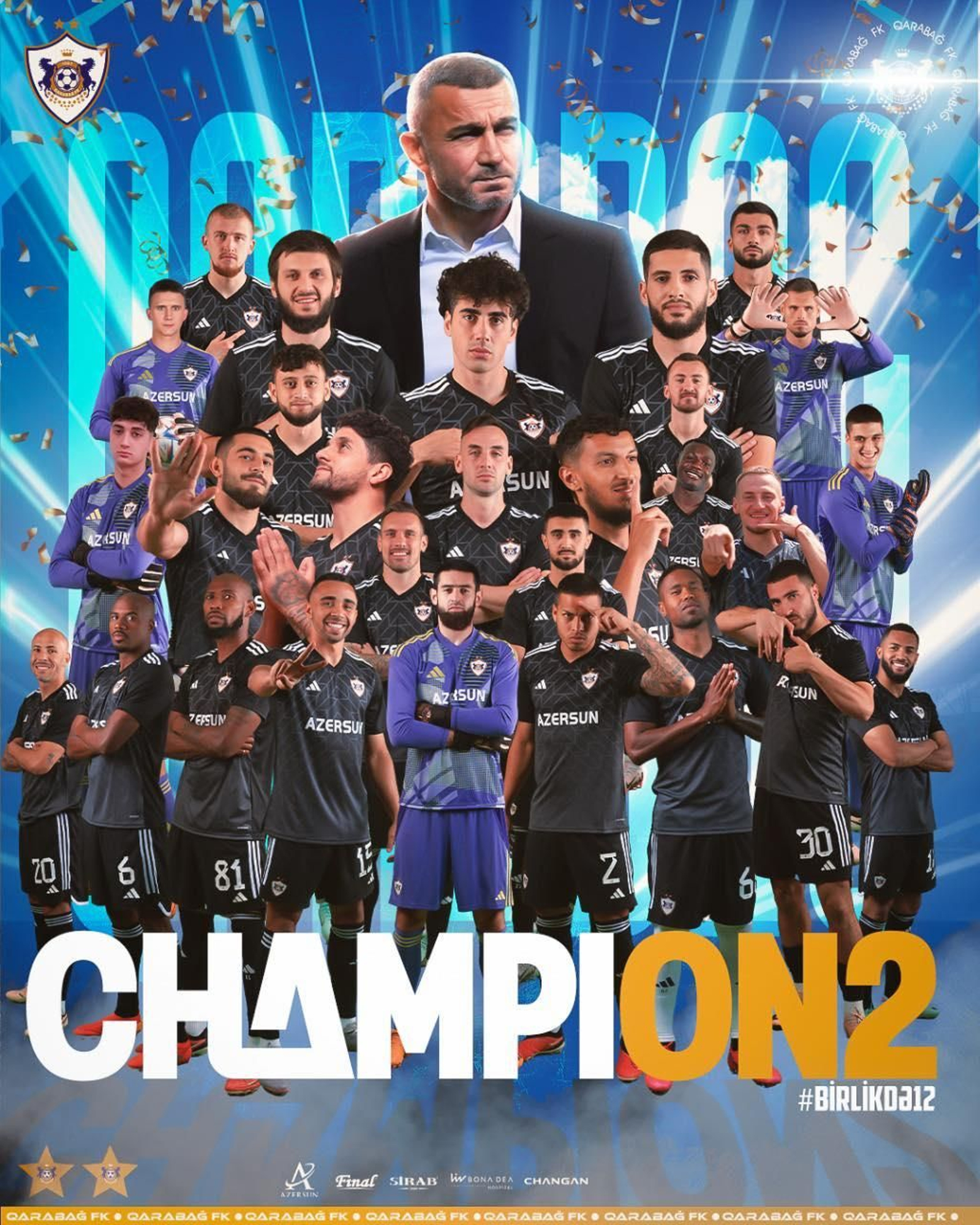 El Qarabag, campió d'Azerbaidjan