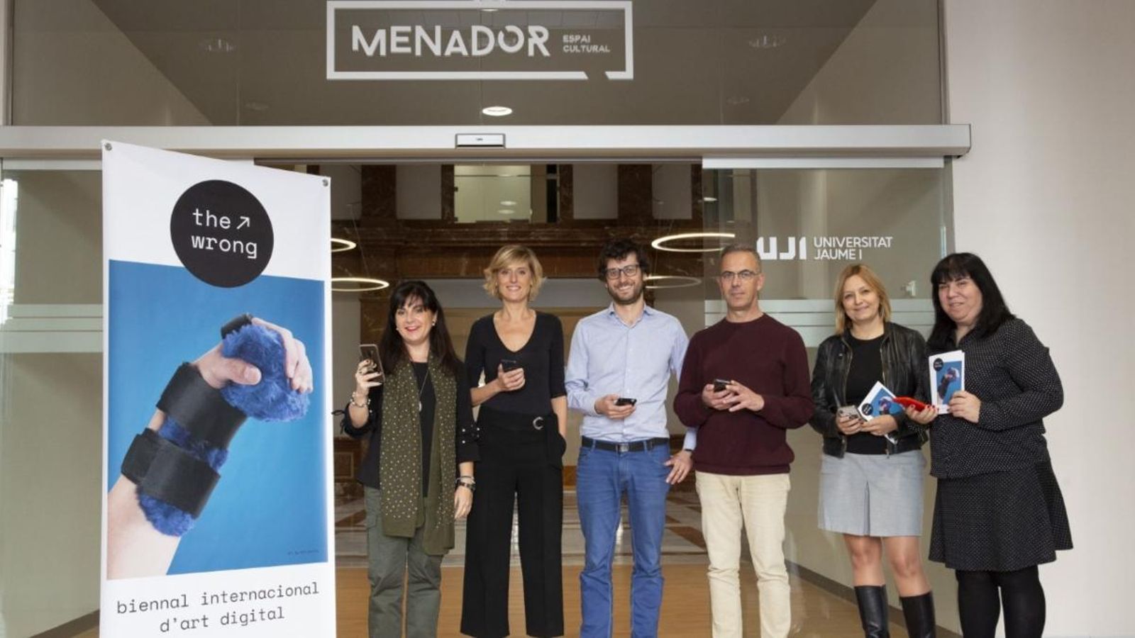 El Menador és un dels espais on es desenvolupa la biennal d'art digital The Wrong