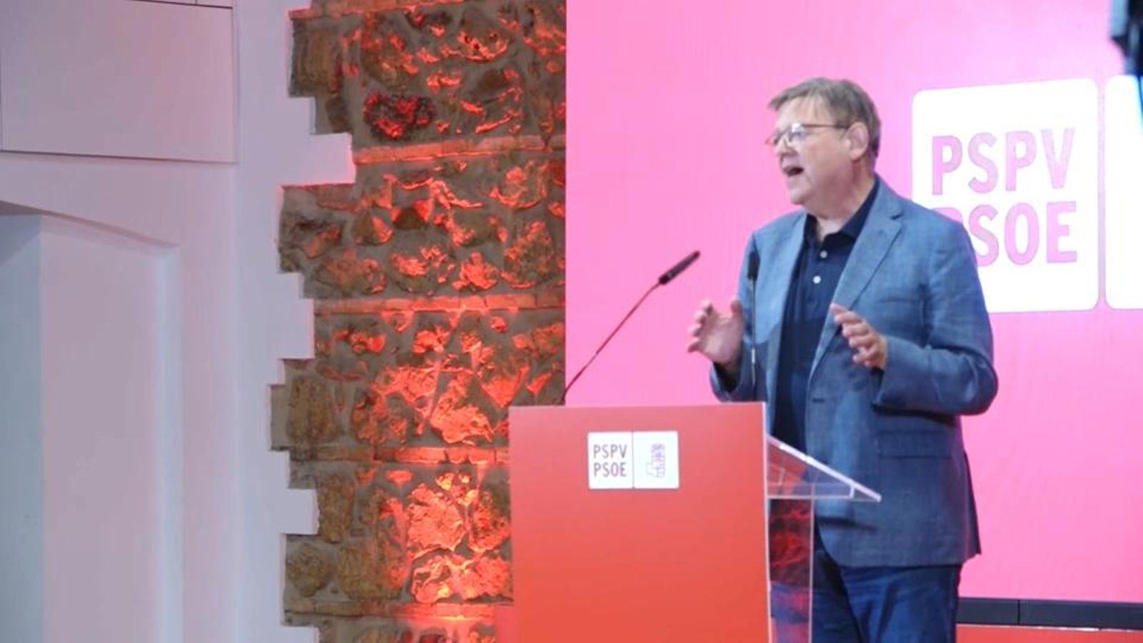 Ximo Puig celebra un acte amb simpatitzants a Ondara (Marina Alta)