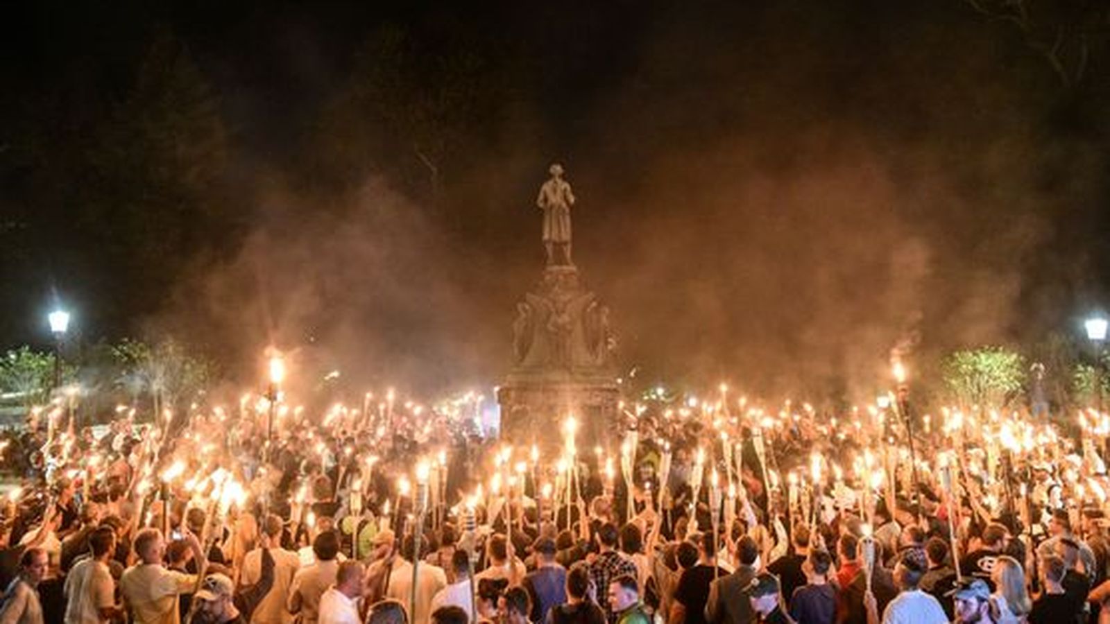 Protesta dels supremacistes blancs a Charlottesville el passat agost de 2017