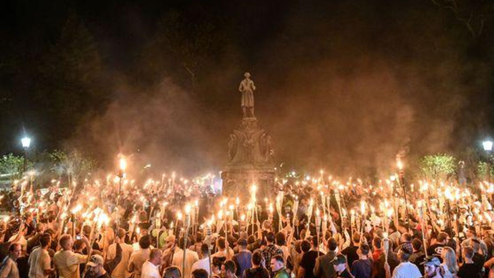Protesta dels supremacistes blancs a Charlottesville el passat agost de 2017