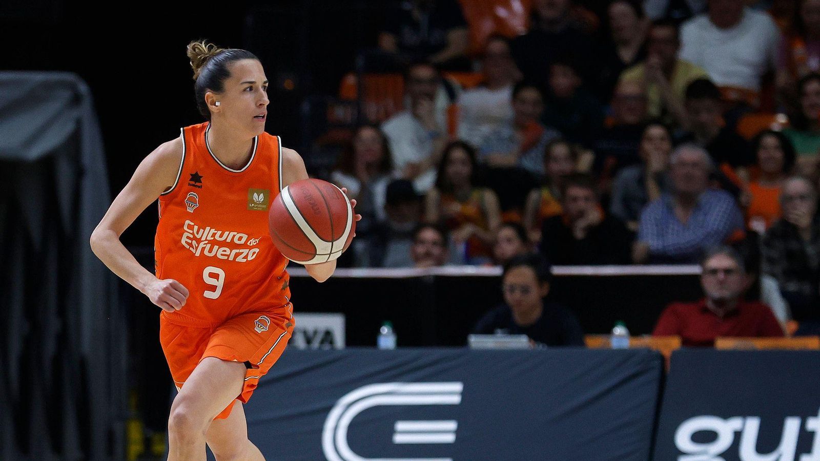 Queralt Casas, durant un partit