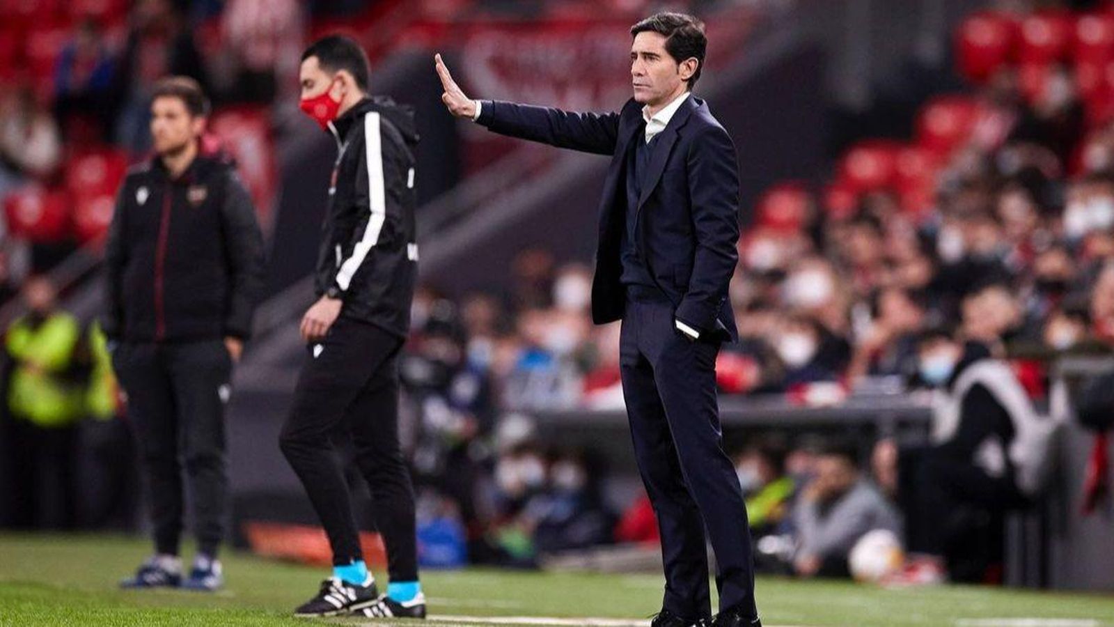 Imatge de Marcelino Garcia Toral quan entrenava l'Athletic Club