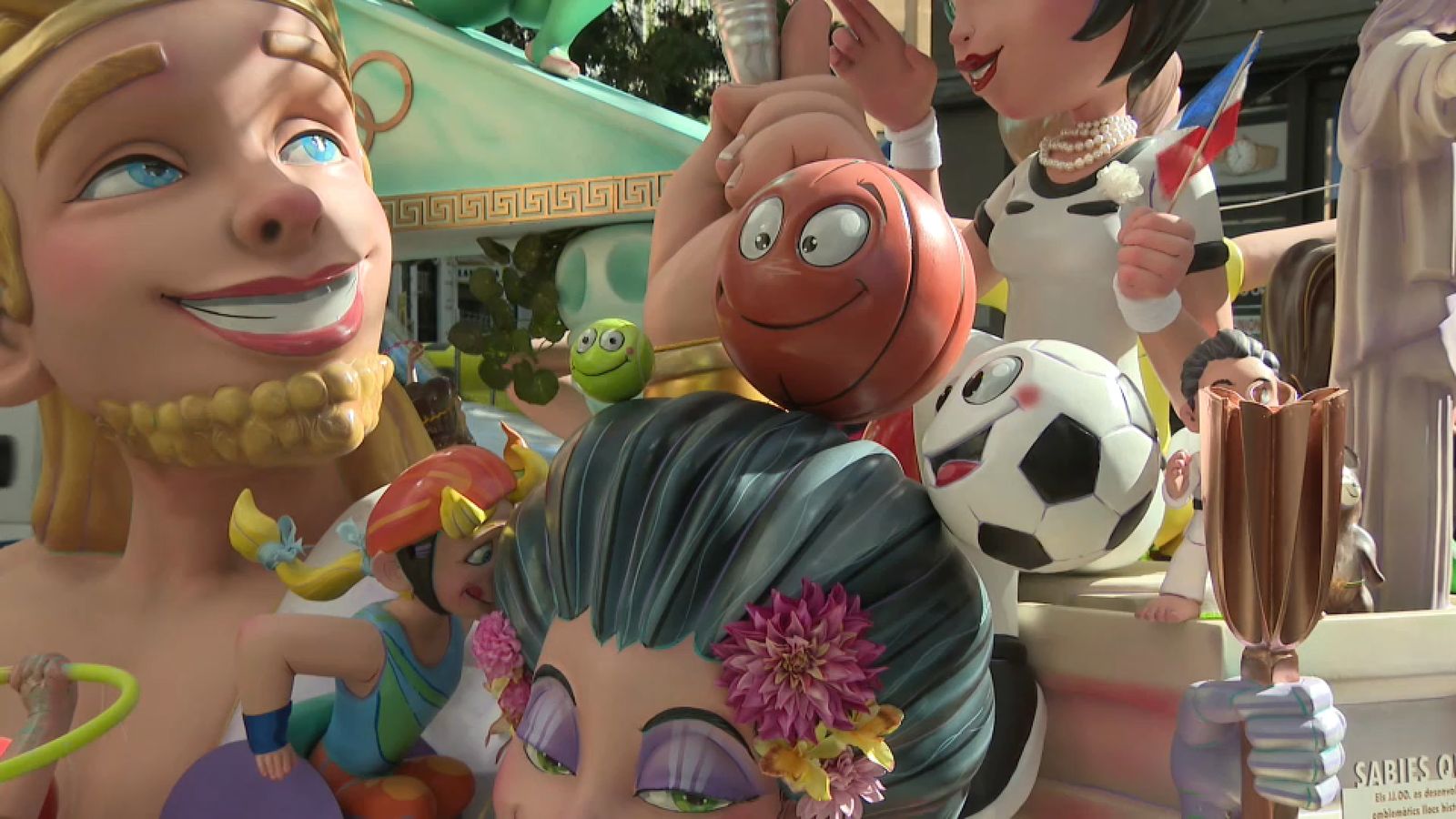 Imatge d'una falla infantil