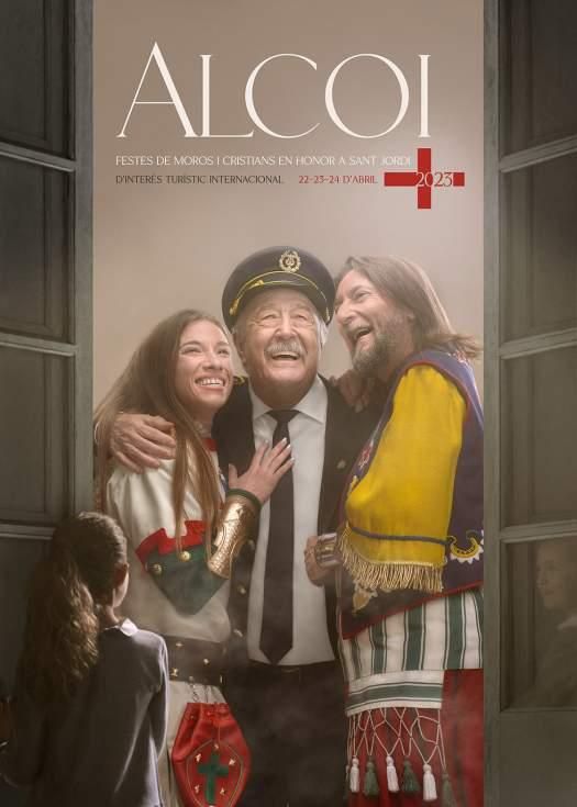 Cartell de les festes Moros i Cristians d'Alcoi de 2023
