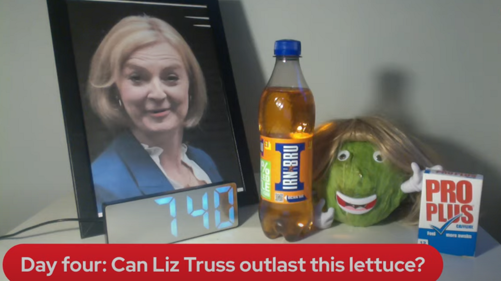 Liz Truss o un encisam? Un tabloide britànic es pregunta qui durarà més