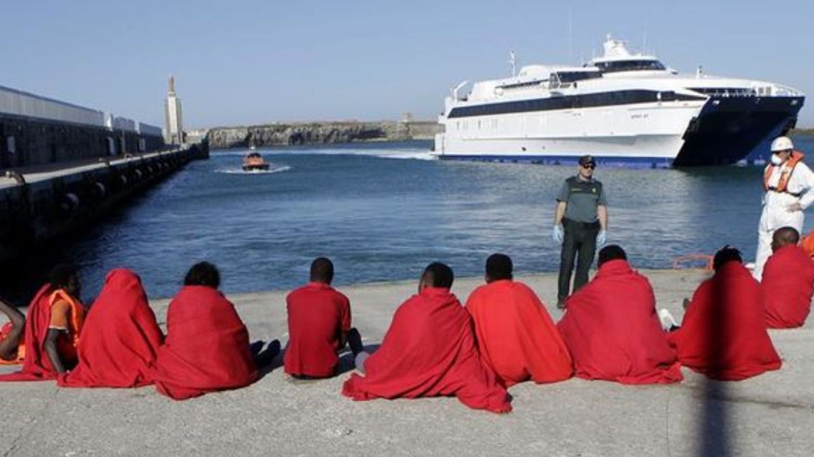 Es redueix un 55% l’arribada de persones migrants a Espanya per mar