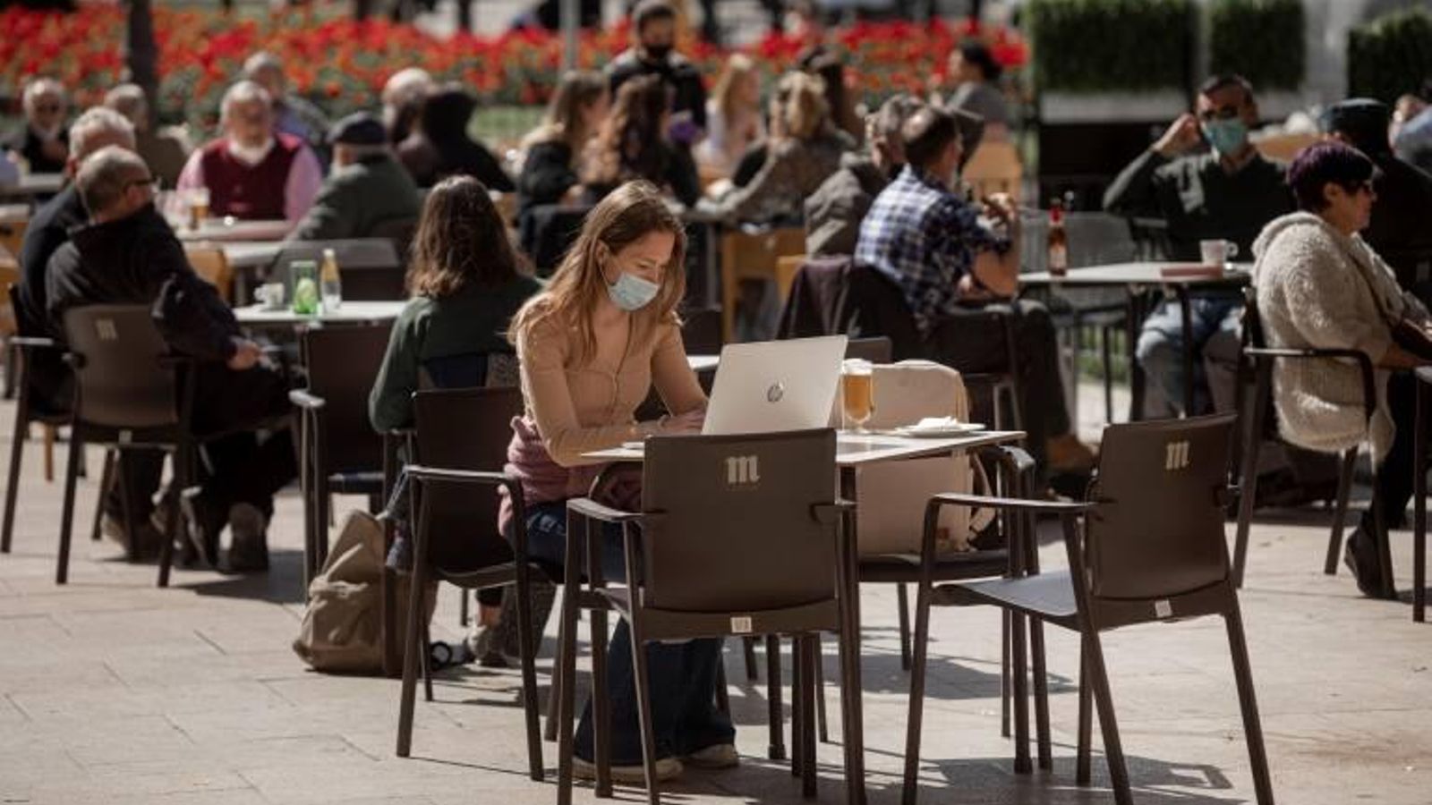 Terrassa d'un bar a València