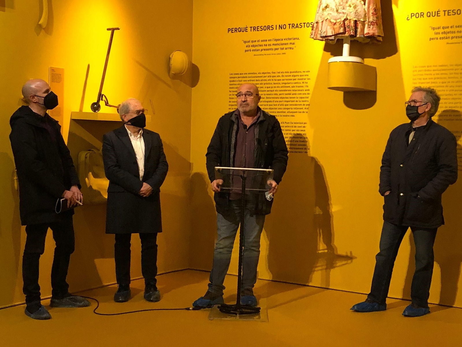 Presentació de l'exposició a L'Etno