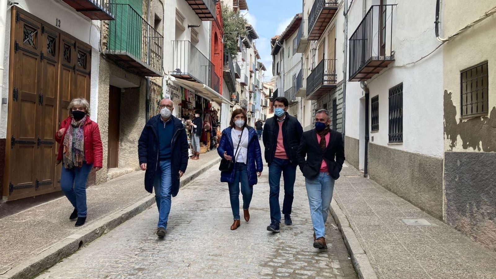 La líder del PPCV Isabel Bonig, aquest dissabte a Morella