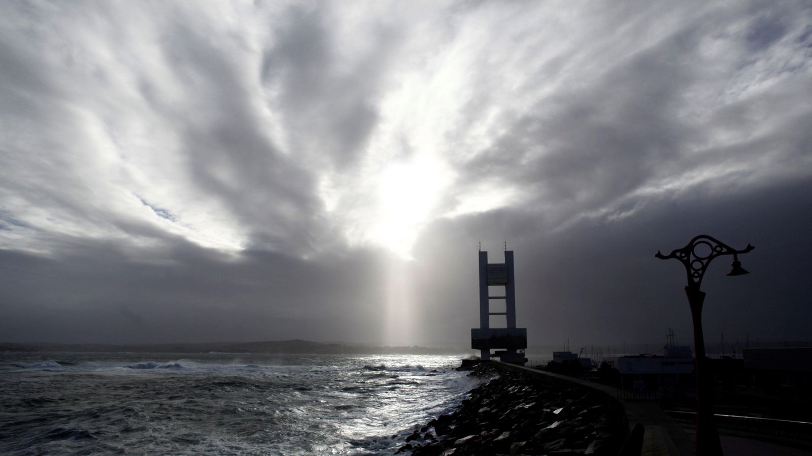 Els efectes de la borrasca Hugo s'han deixat notar aquest dissabte