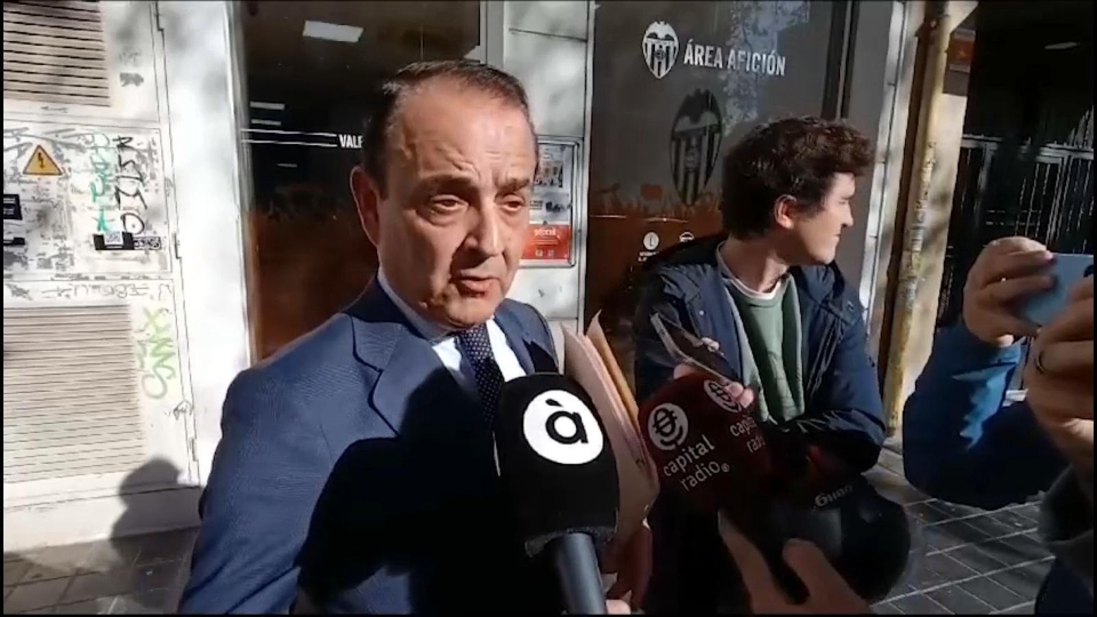 L'exvicepresident del València CF, Miguel Zorío
