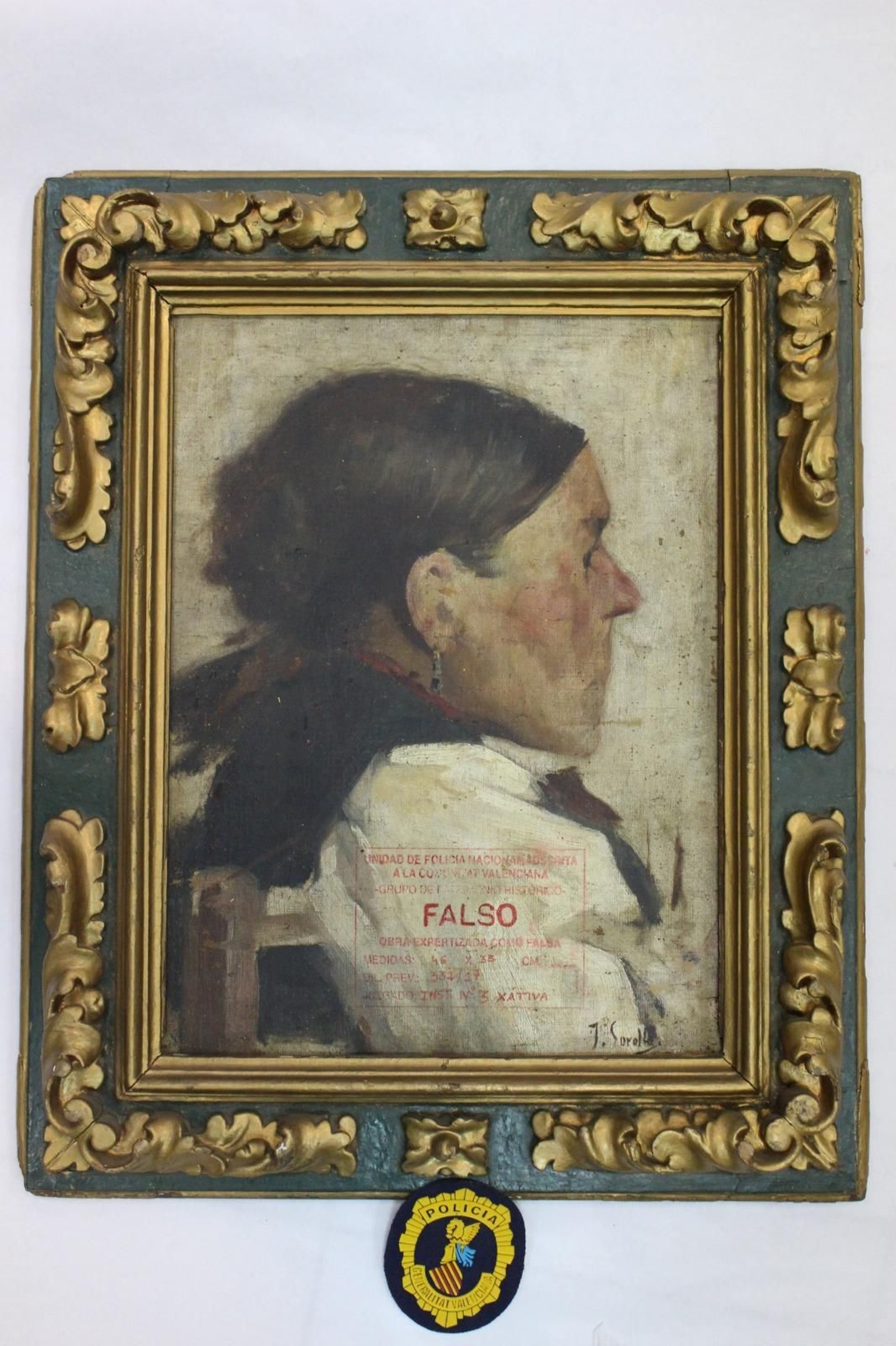Falsificació d'un obra de Sorolla
