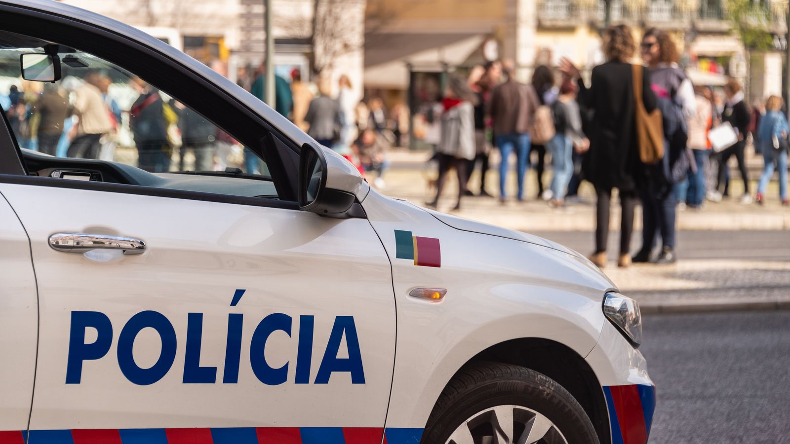 Un vehicle policial de Portugal (arxiu)