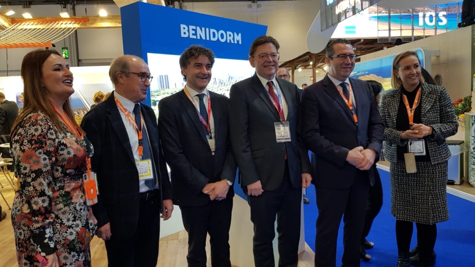 Ximo Puig, president de la Generalitat, i altres membres del govern autonòmic, a la World Travel Market.