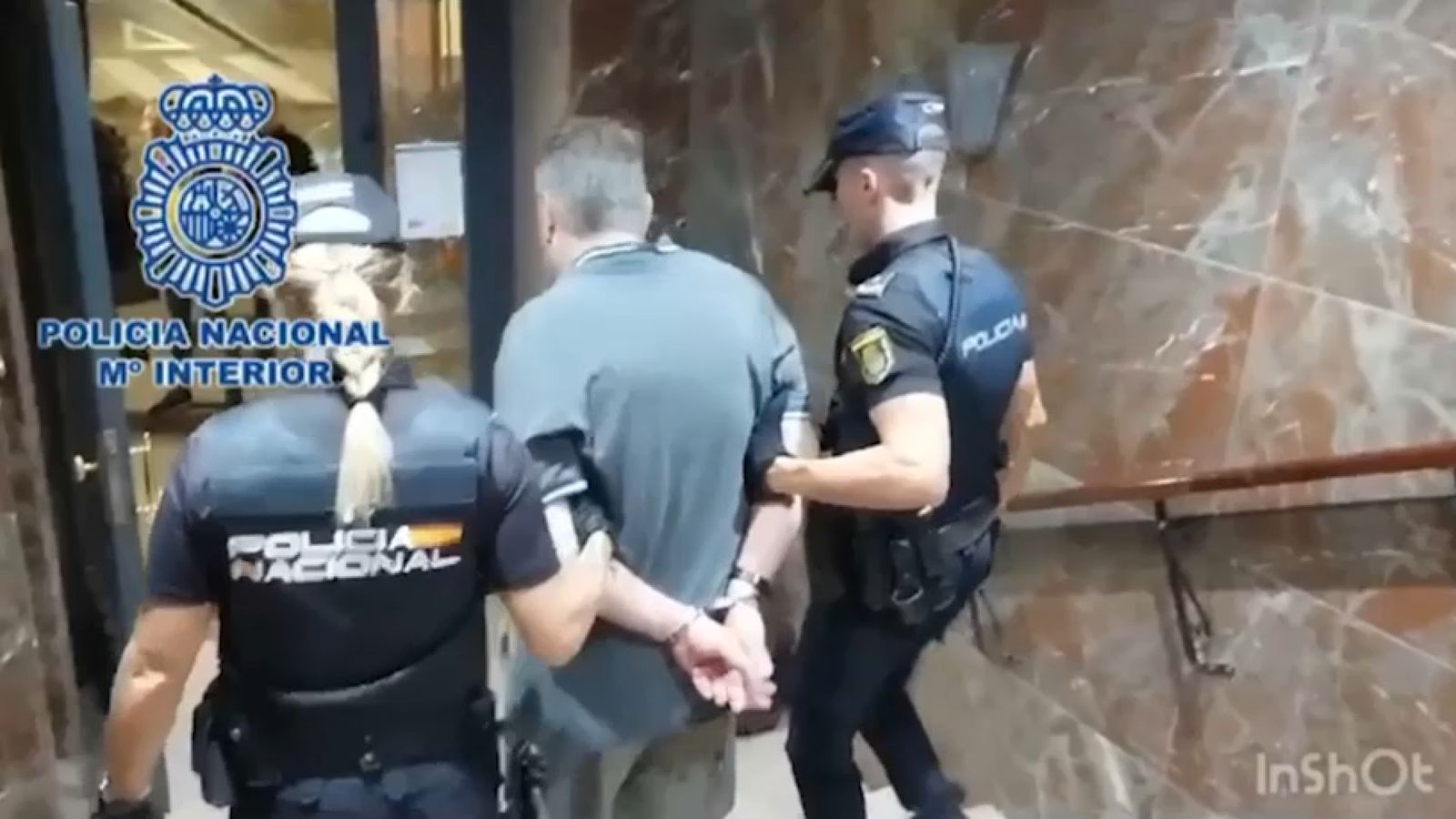 Una imatge del detingut