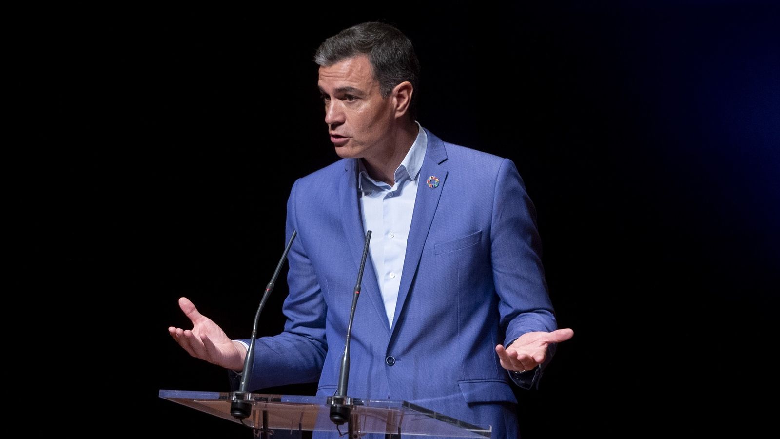 El president del govern espanyol, Pedro Sánchez, en una imatge d'arxiu