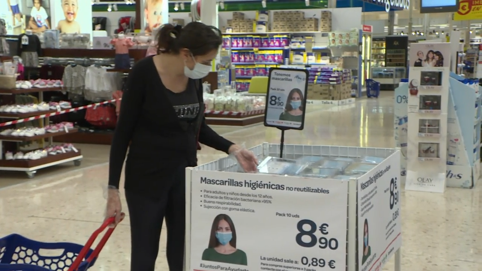 L'OCU reconeix la qualitat de la majoria de mascaretes que es venen en supermercats