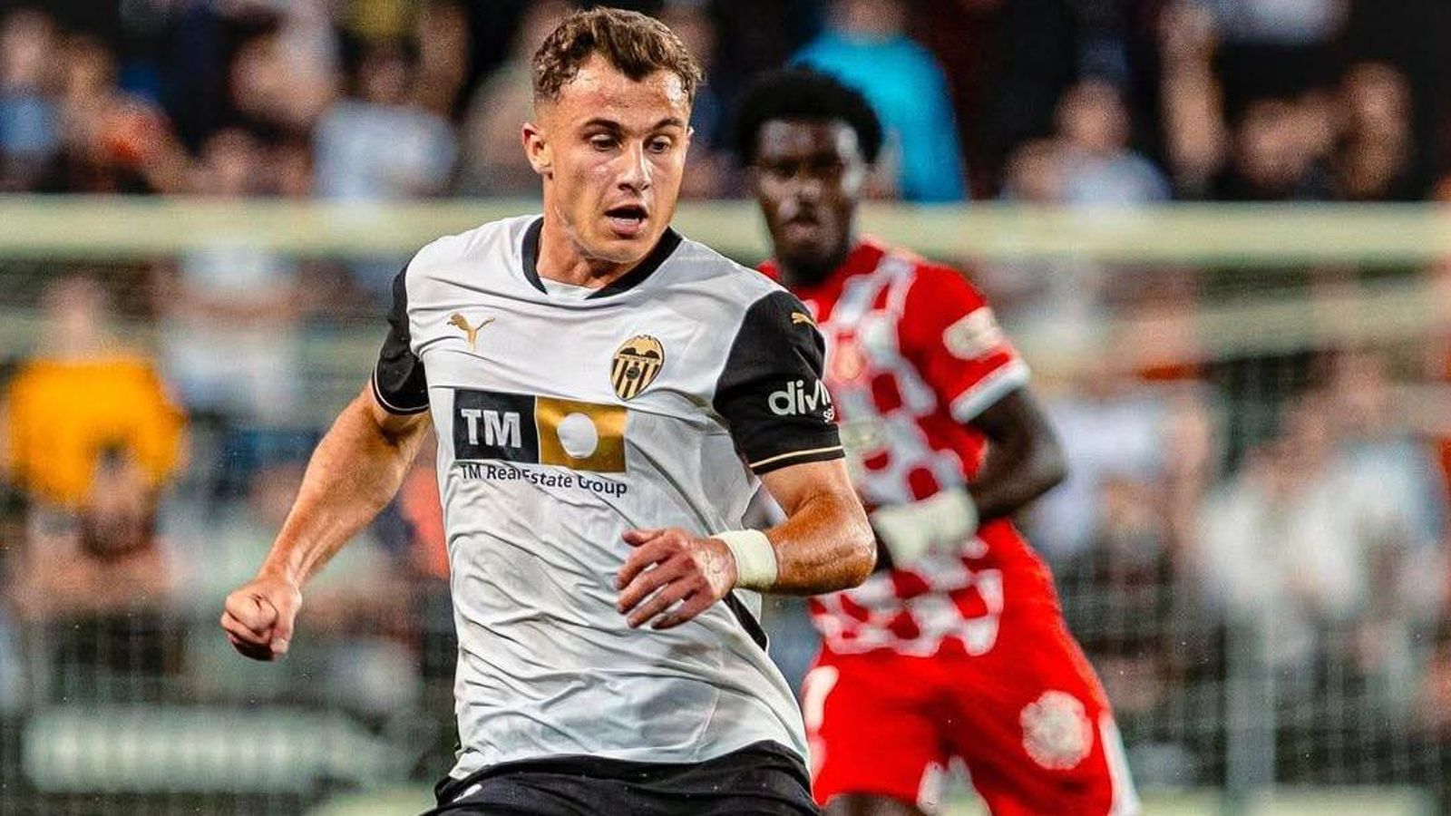 El futbolista del València, Germán Valera