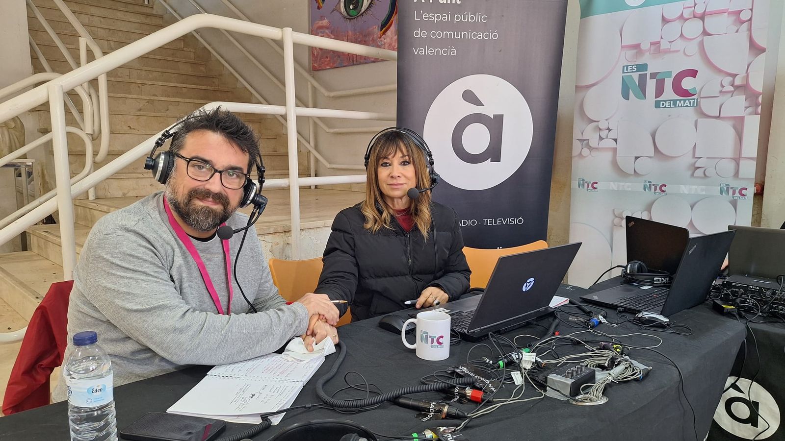 Clara Castello condueix el magazín de Les notícies del matí
