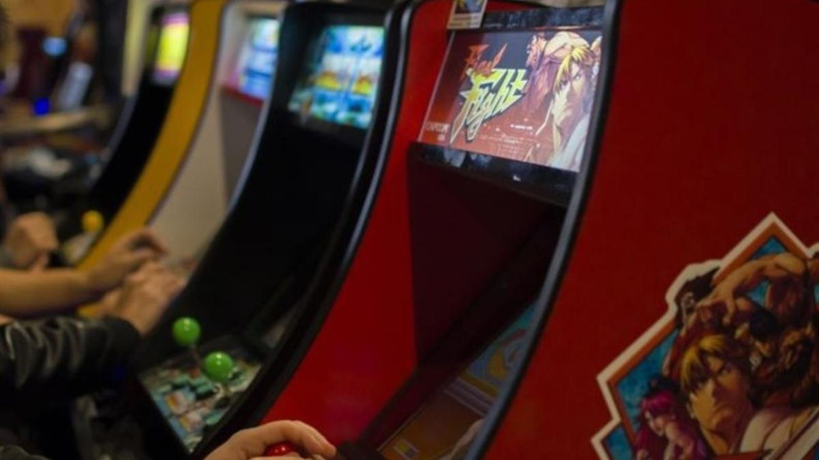 Imatge d'unes màquines recreatives