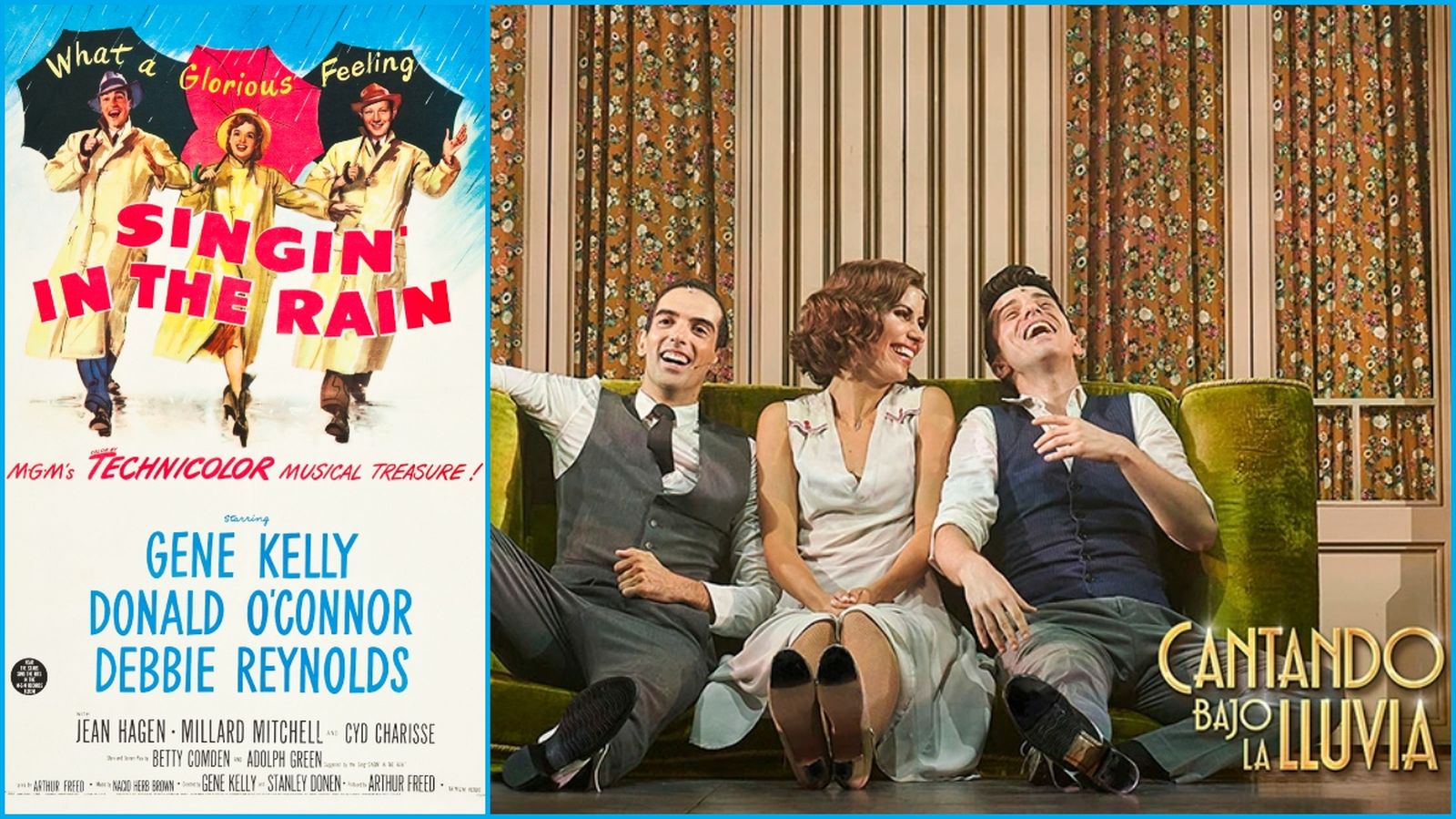 Cartell de la pel·lícula de 1952 i de l'espectacle d'Àngel Llàcer