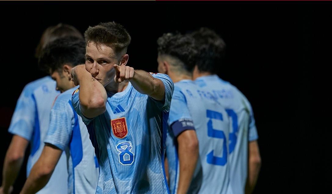 Turrientes celebra el gol Turrientes celebra el gol