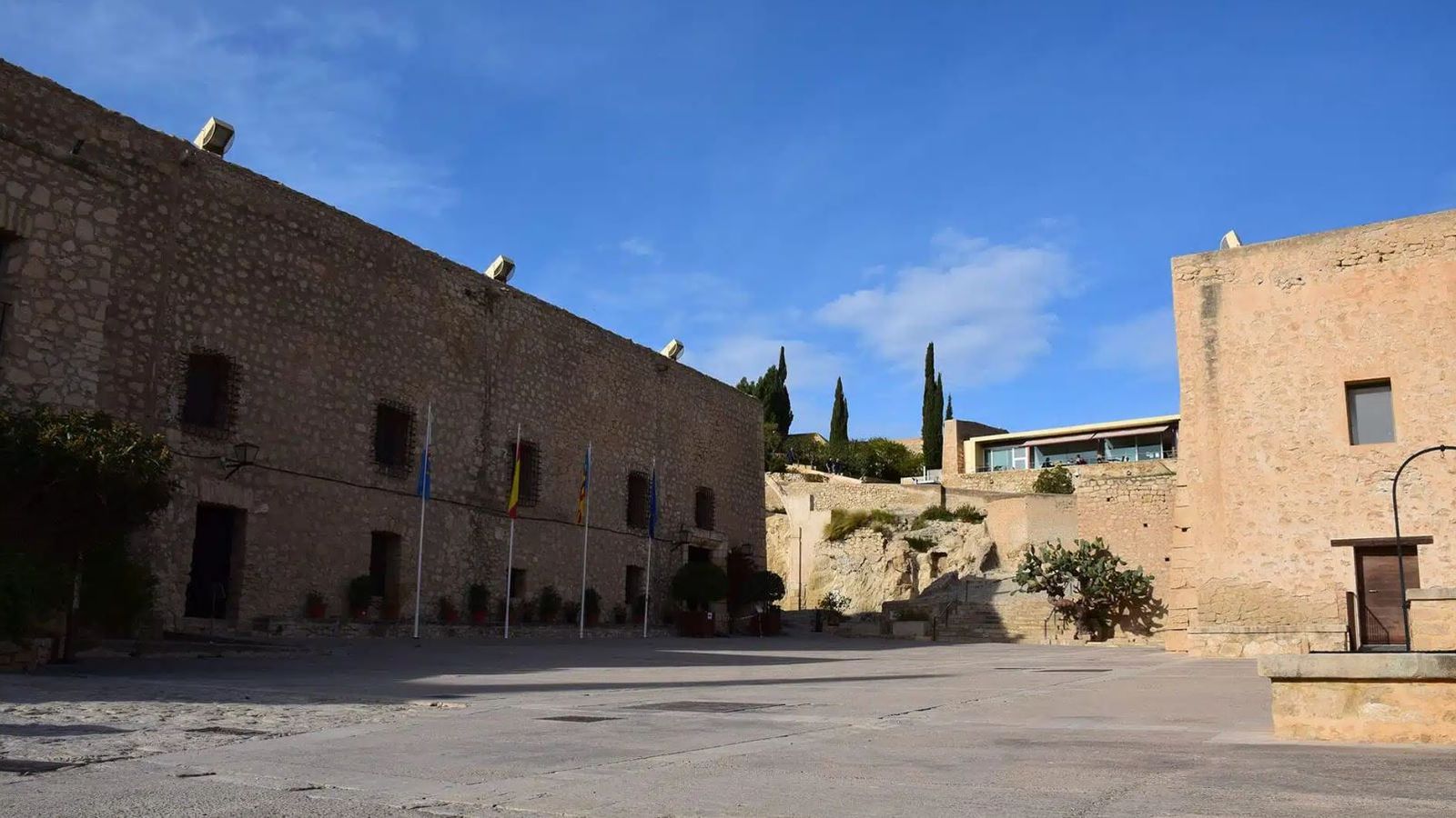 Pati d'Armes del Castell de Santa Bàrbera d'Alacant