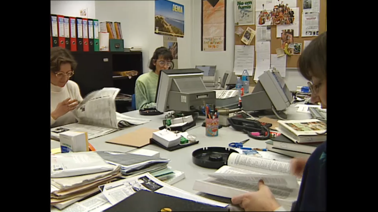 Important ús del paper als serveis de documentació (1991)