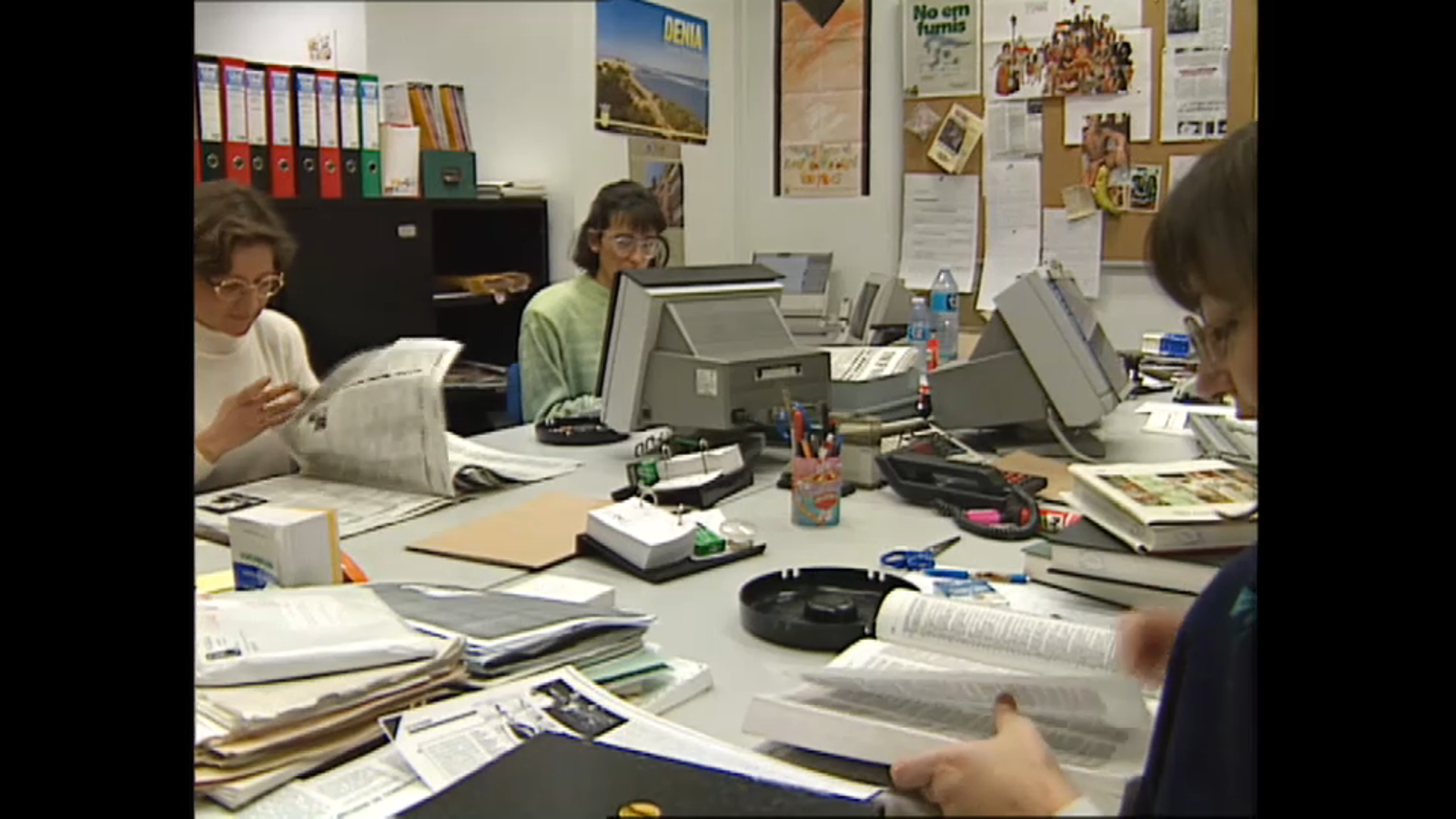 Important ús del paper als serveis de documentació (1991) Important ús del paper als serveis de documentació (1991)