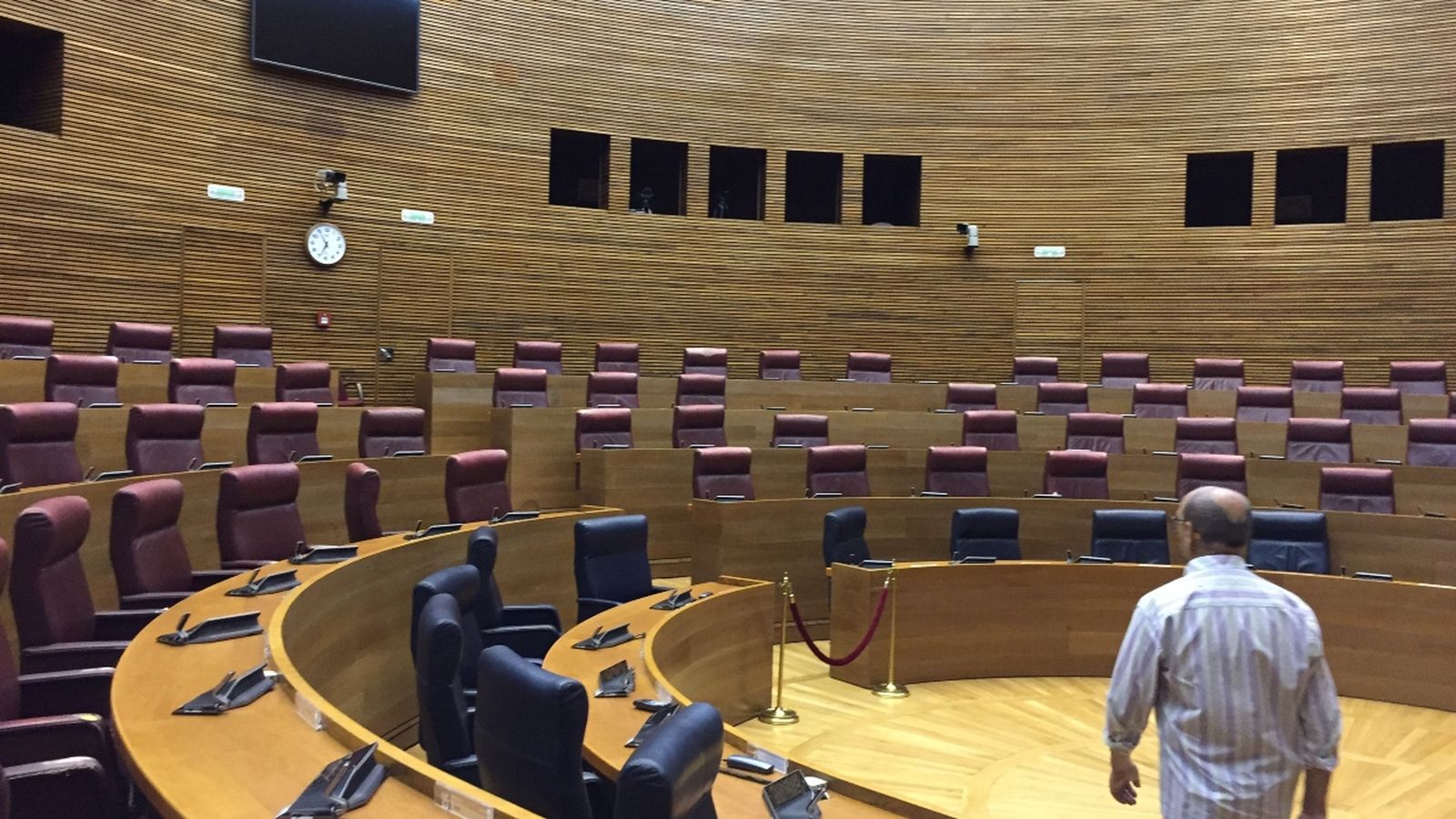 L'hemicicle durant les portes obertes de l'any passat