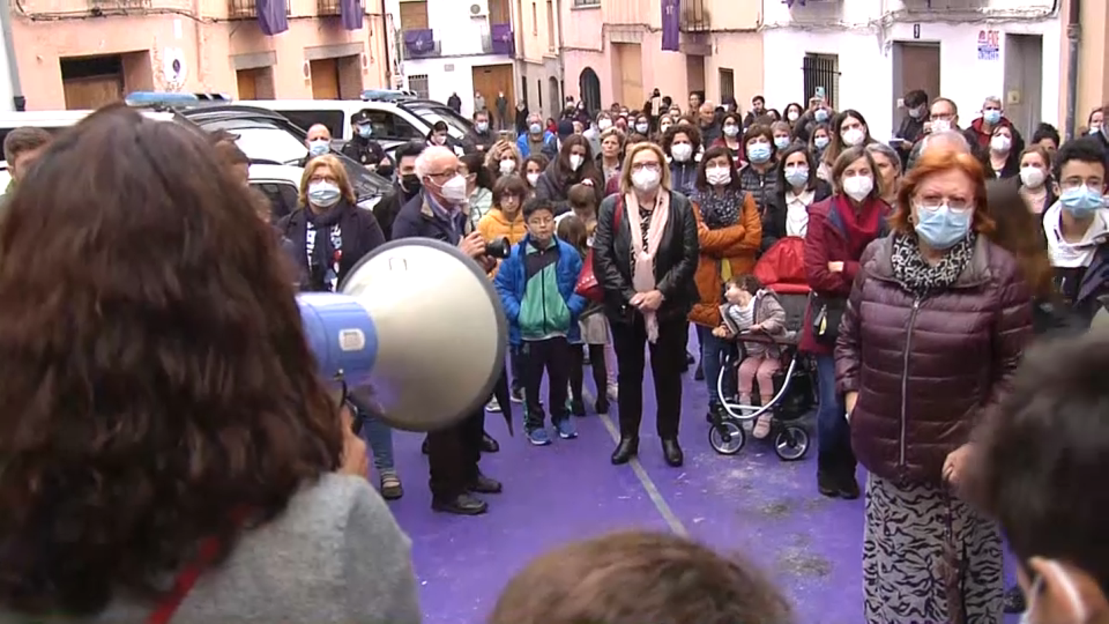 Imatge de la concentració de Sagunt