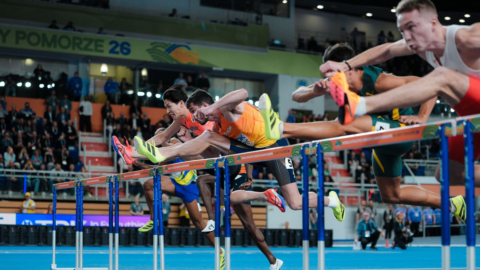 Quique Llopis, durant una de les proves disputades este dissabte a Torun