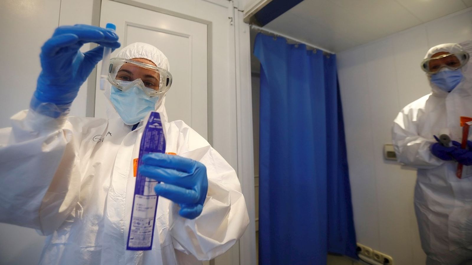 Imatge d'arxiu de proves PCR