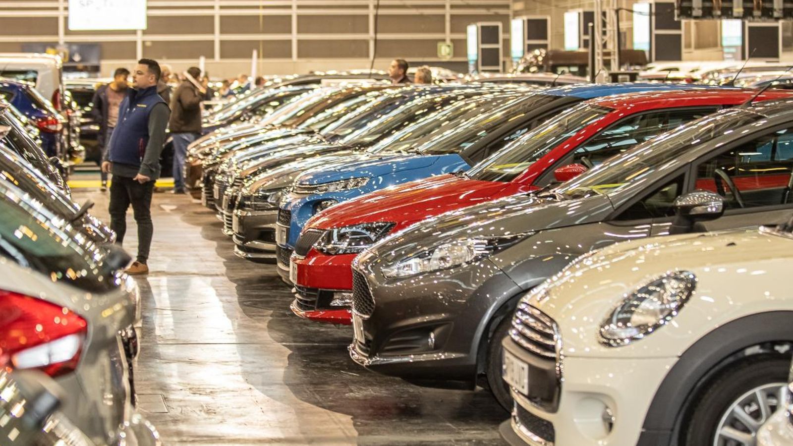 Imatge d'arxiu de la fira de l'automòbil de València