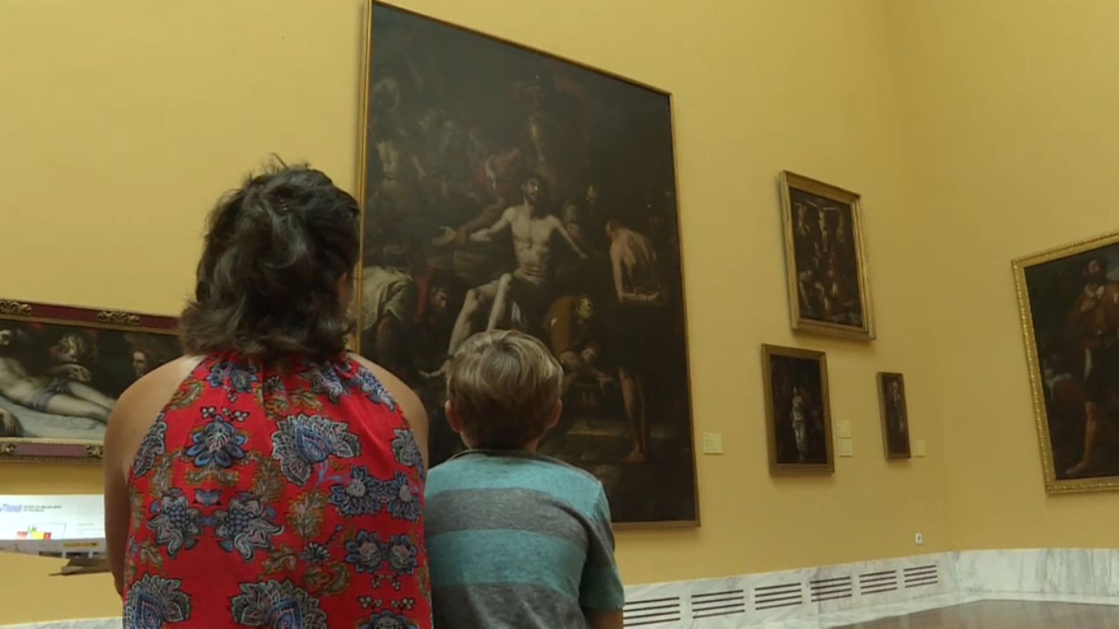 "Preparatius per a la Crucifixió" (1615), de Francesc Ribalta establirà un diàleg amb "Nails", de James Rosenquist.