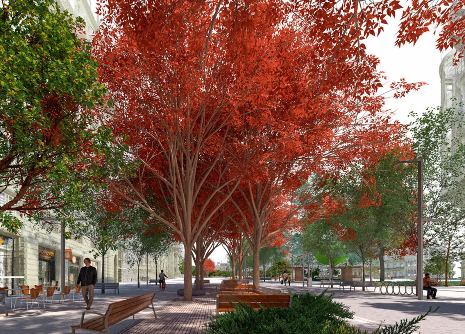 Part del carrer Marqués de Sotelo