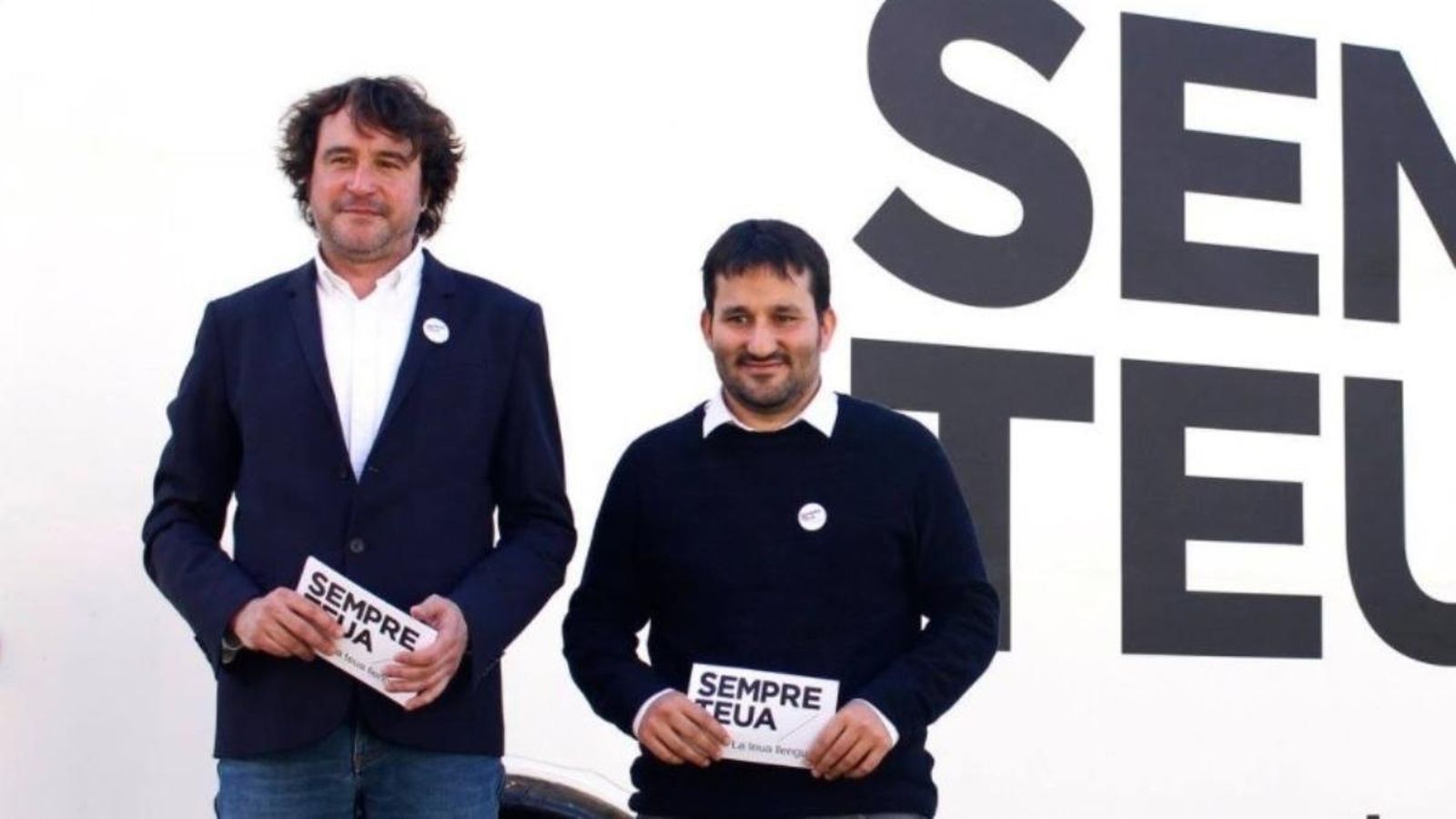 El director general de Política Lingüística, Rubén Trenzano, i el conseller d'Educació, Vicent Marzà, en una imatge d'arxiu