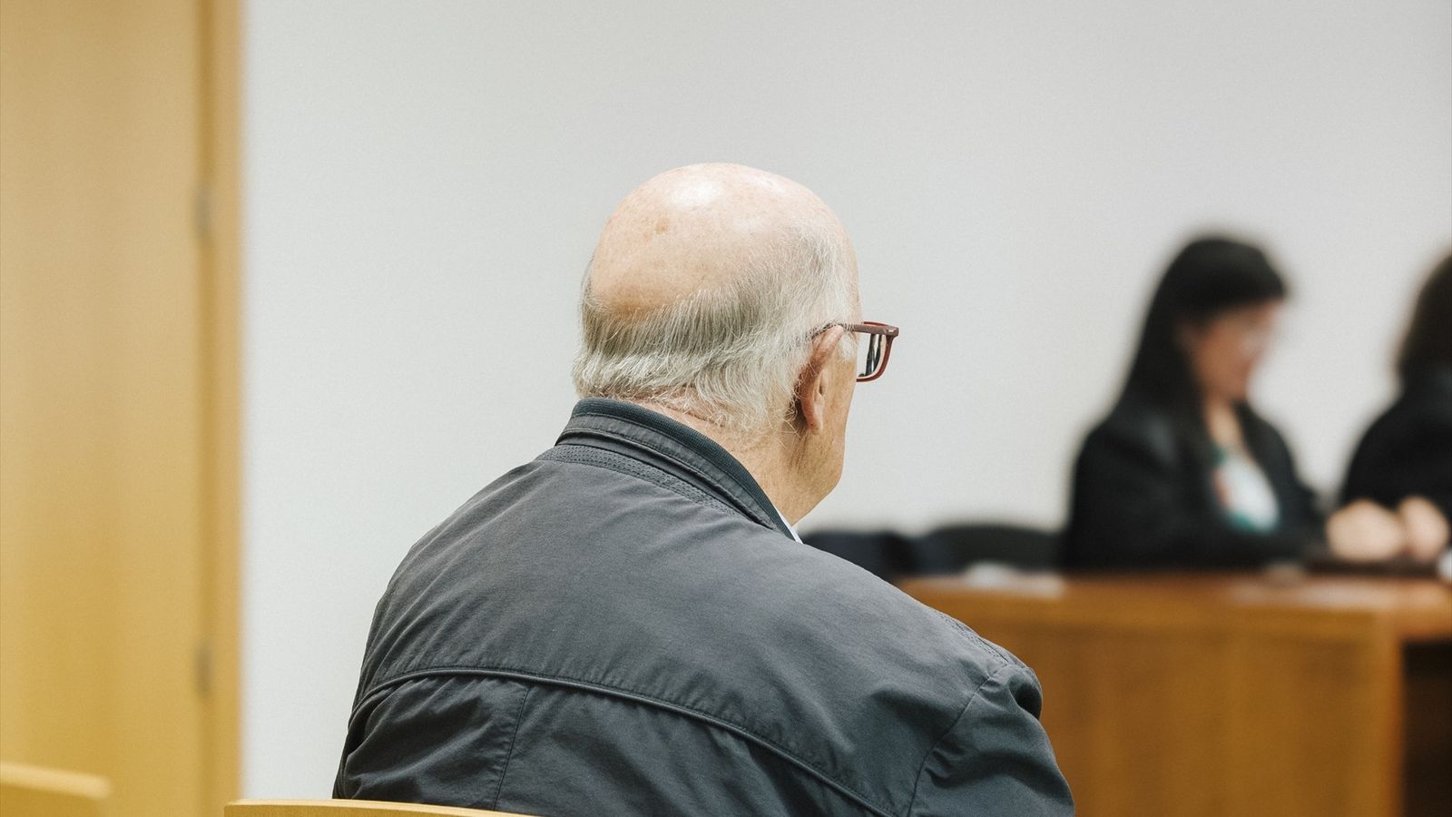 L'expresident de les Corts, Julio de España, durant el juí