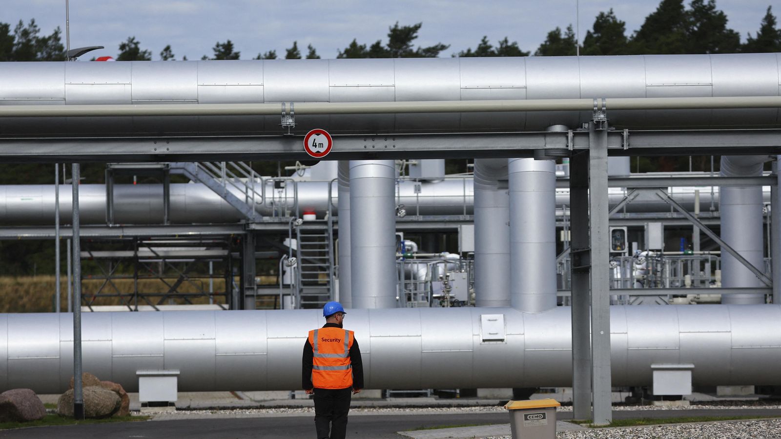 Instal·lació del gasoducte Nord Stream 2 de la mar Bàltica a Lubmin, Alemanya, en una imatge d'arxiu Instal·lació del gasoducte Nord Stream 2 de la Mar Bàltica en Lubmin, Alemanya, en una imatge d'arxiu