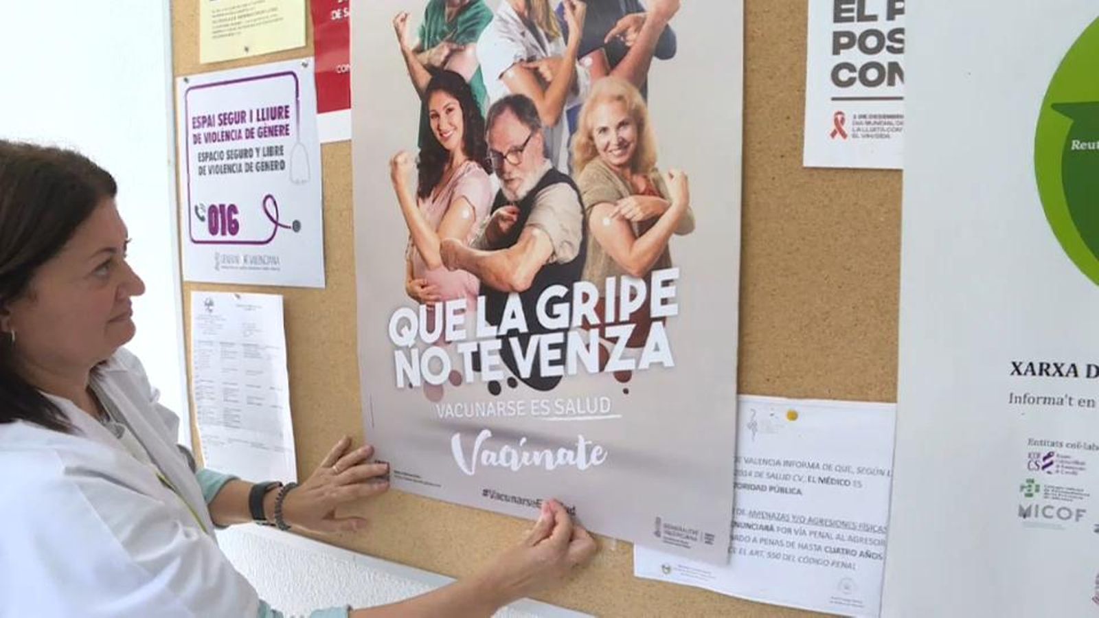 La taxa de grip durant la quarta setmana de 2020 s’ha situat en 148 casos per 100.000 habitants