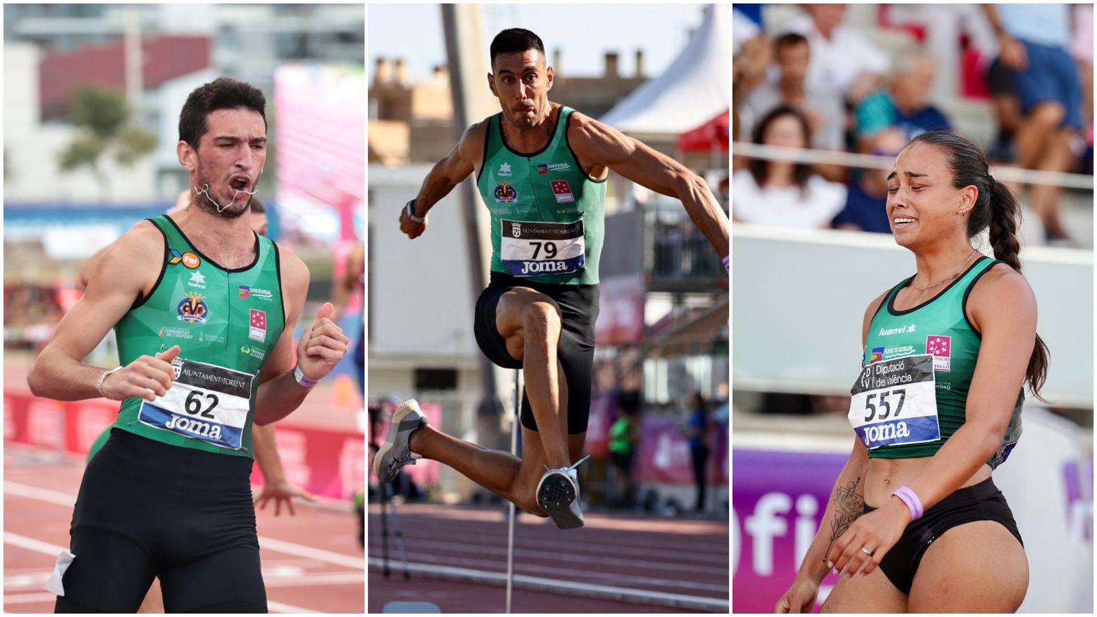 Quique Llopis, Pablo Torrijos i Carmen Ramos