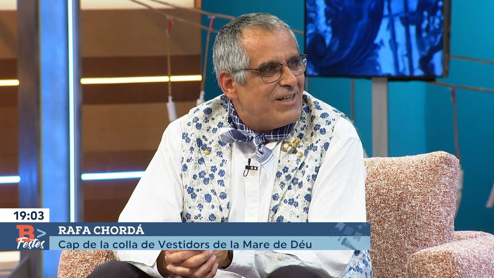 01.03.2022 | Rafa Chordá, cap de la colla de Vestidors