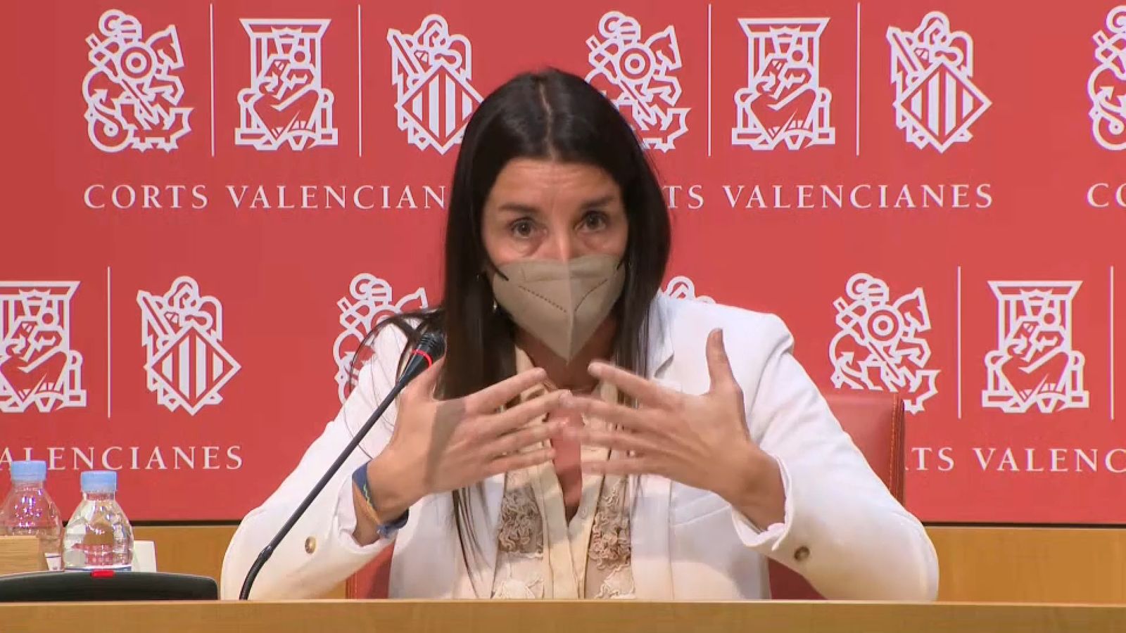 La portaveu adjunta de Ciutadans, Ruth Merino