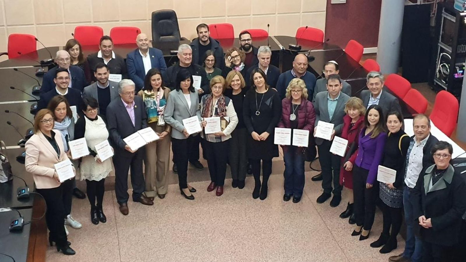 Acte de presentació de les víctimes del Camp del Túria