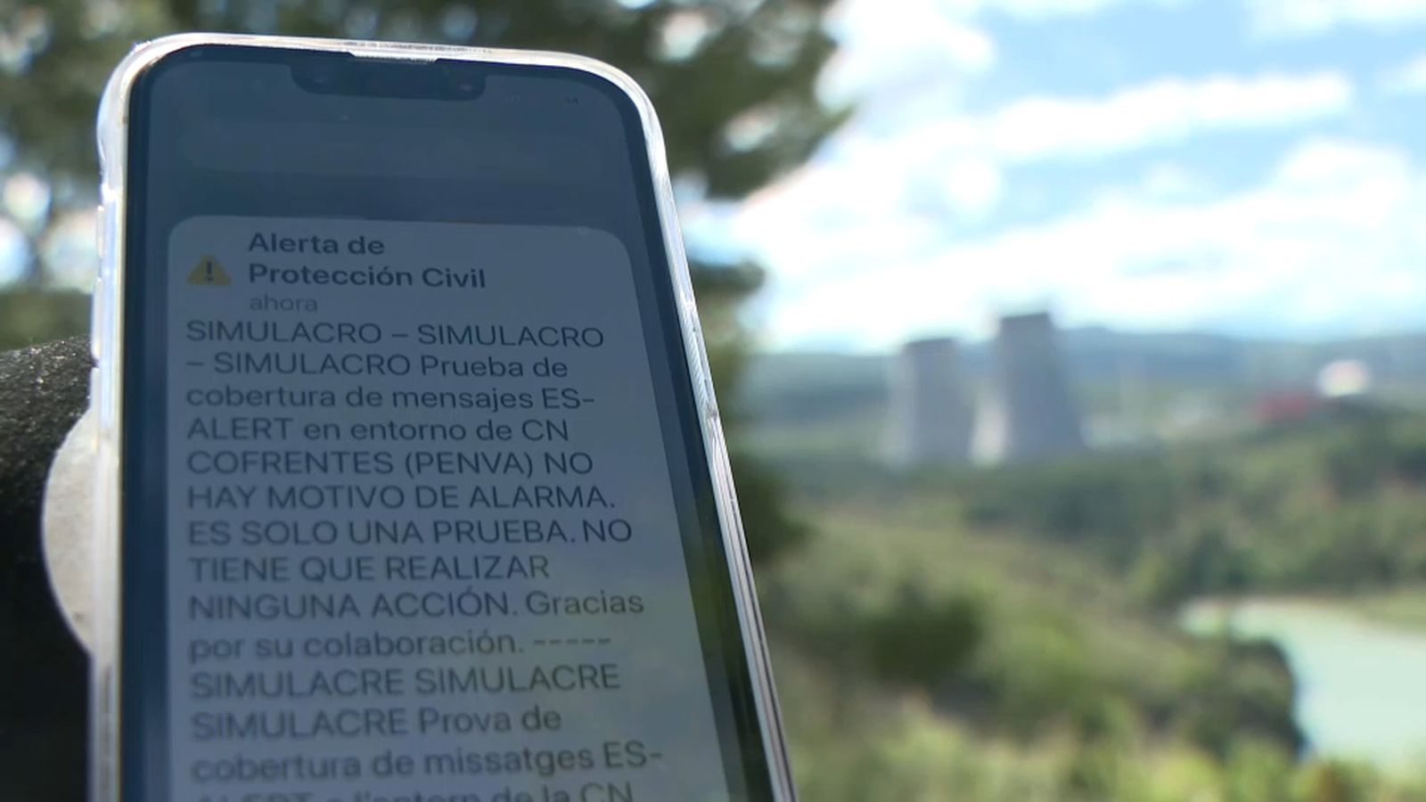 Simulacre d’emergència de la central nuclear de Cofrents